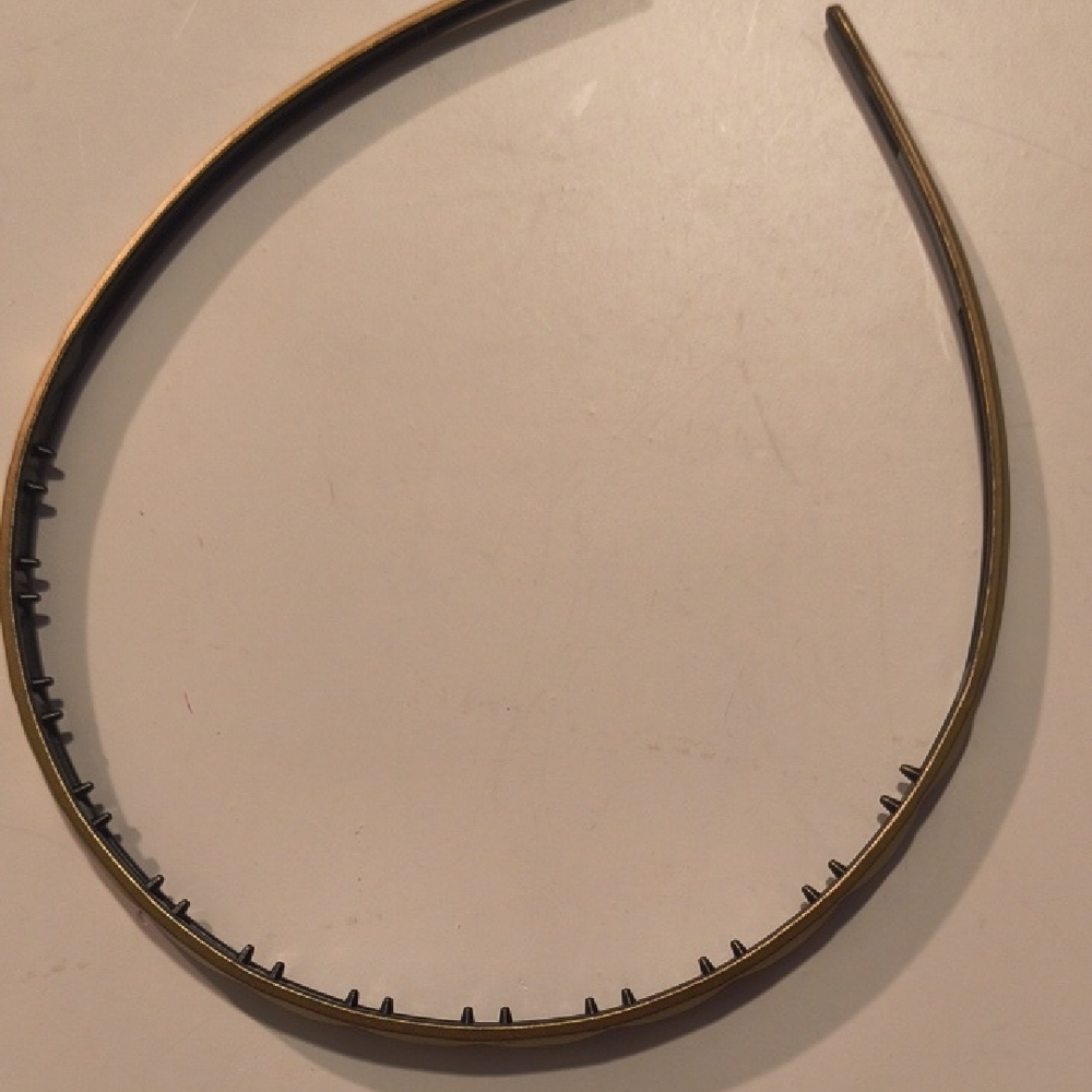 Elegant Faceted Bronze Headband